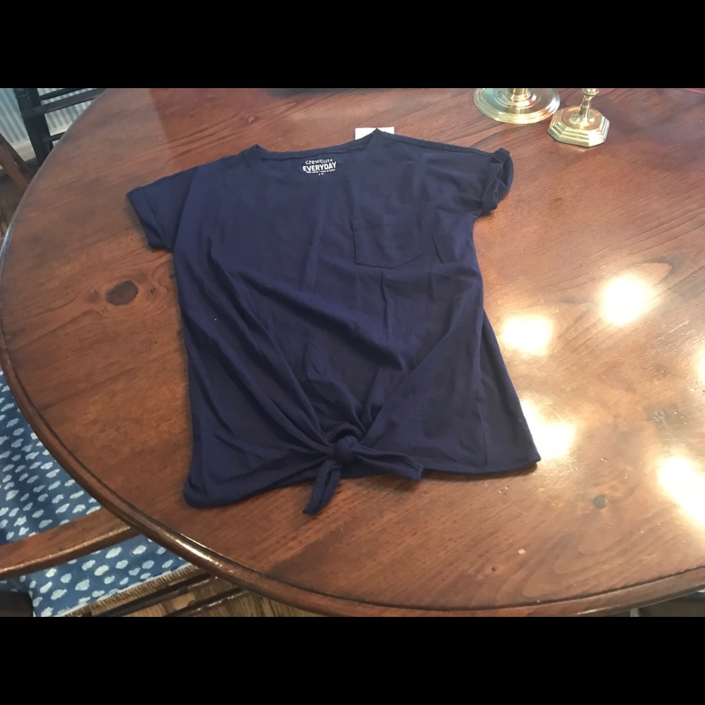 Girl’s Crewcuts Navy T-shirt